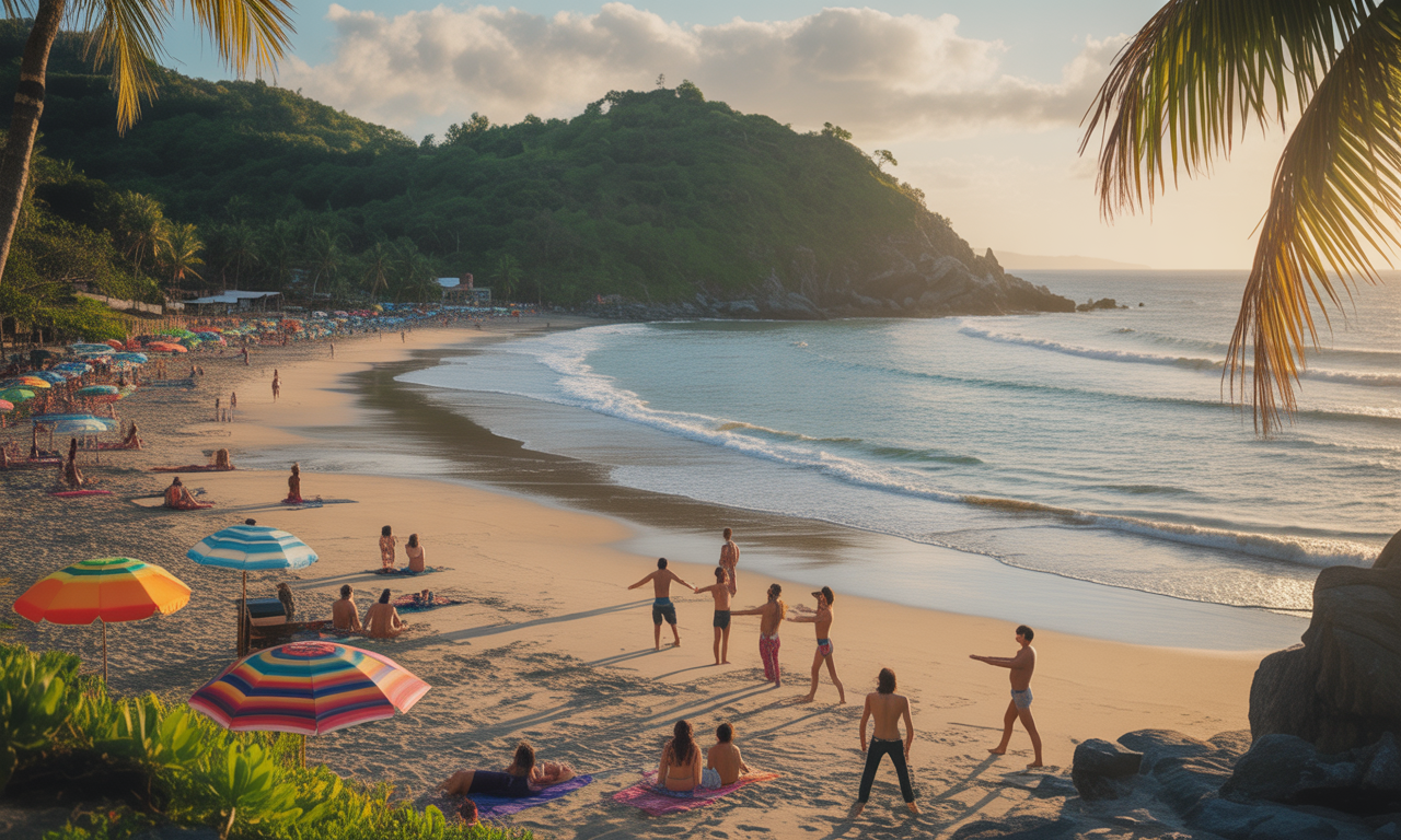 découvrez playa zipolite, la plage emblématique d'oaxaca, où la culture hippie s'épanouit. profitez d'une ambiance décontractée, du nudisme toléré et de magnifiques paysages côtiers. un lieu idéal pour se ressourcer et vivre des expériences authentiques au cœur du mexique.