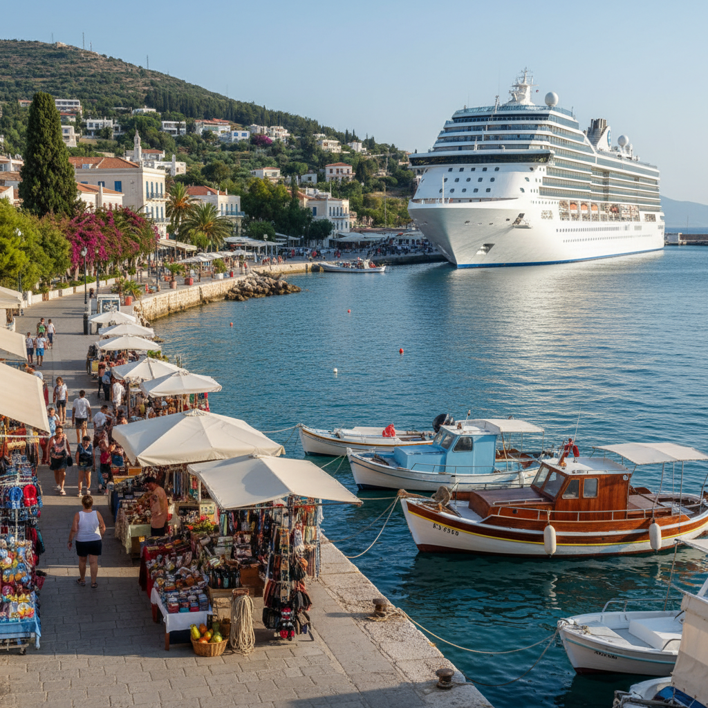 découvrez katakolon en grèce, un charmant port de croisière offrant un accès facile aux plages, sites historiques et attractions locales incontournables pour une escapade inoubliable.