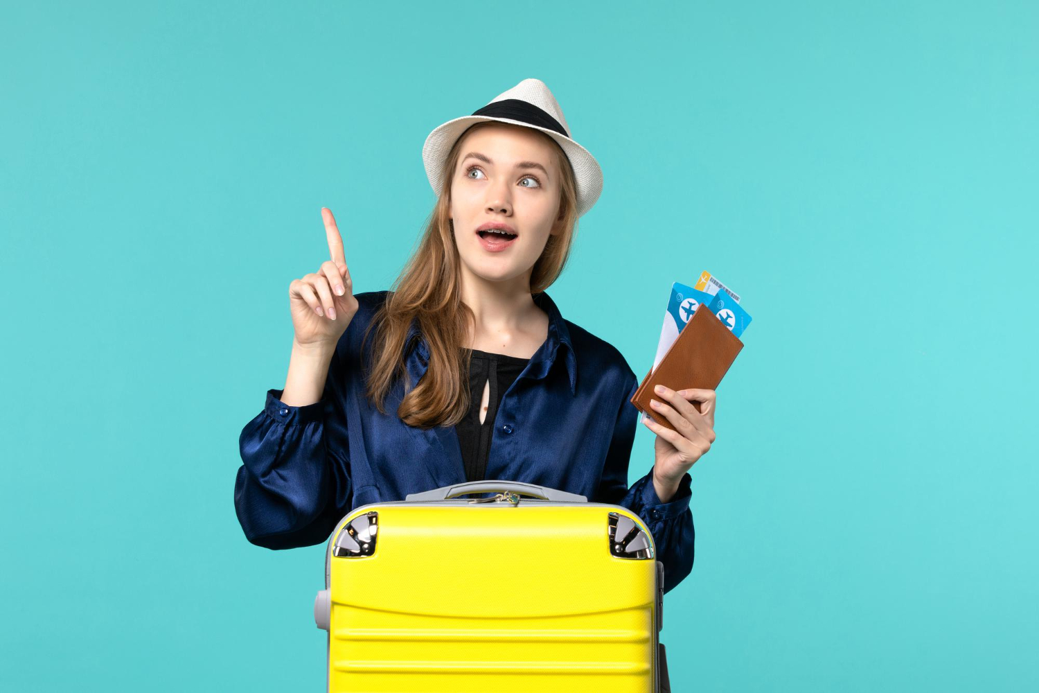 femme qui part en voyage