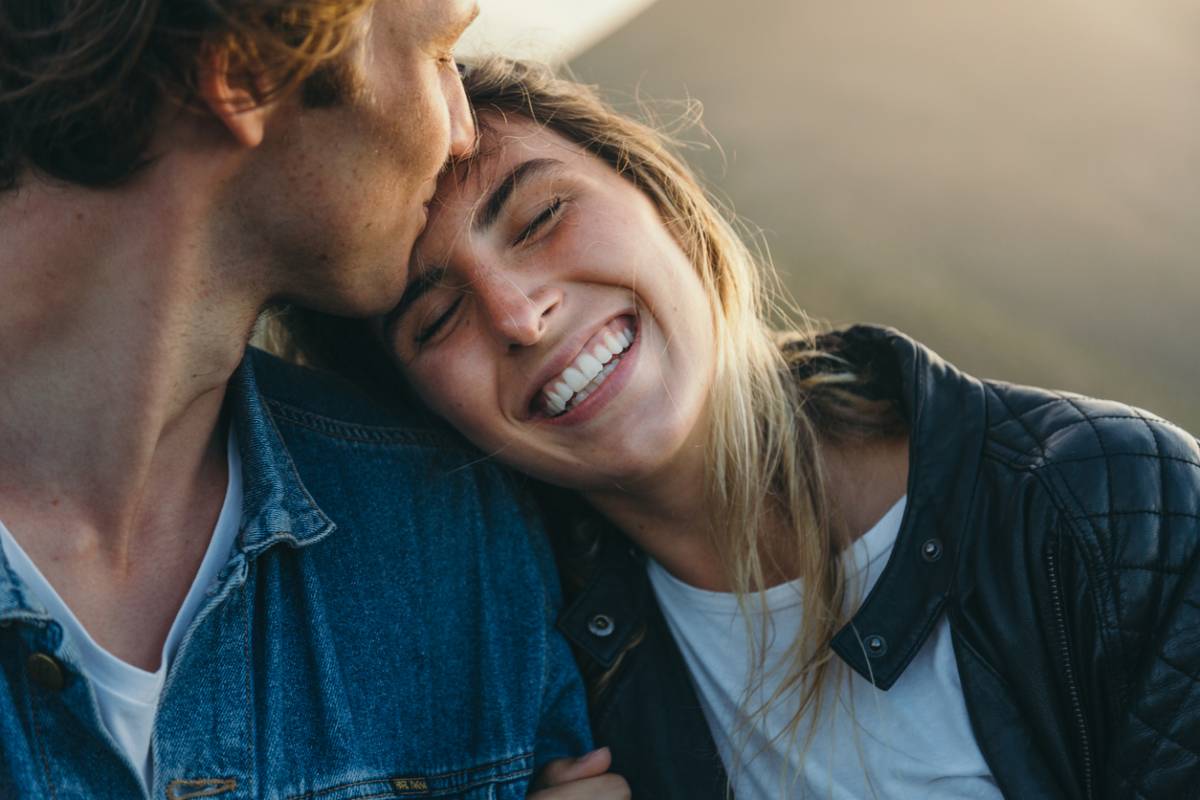 un couple amoureux