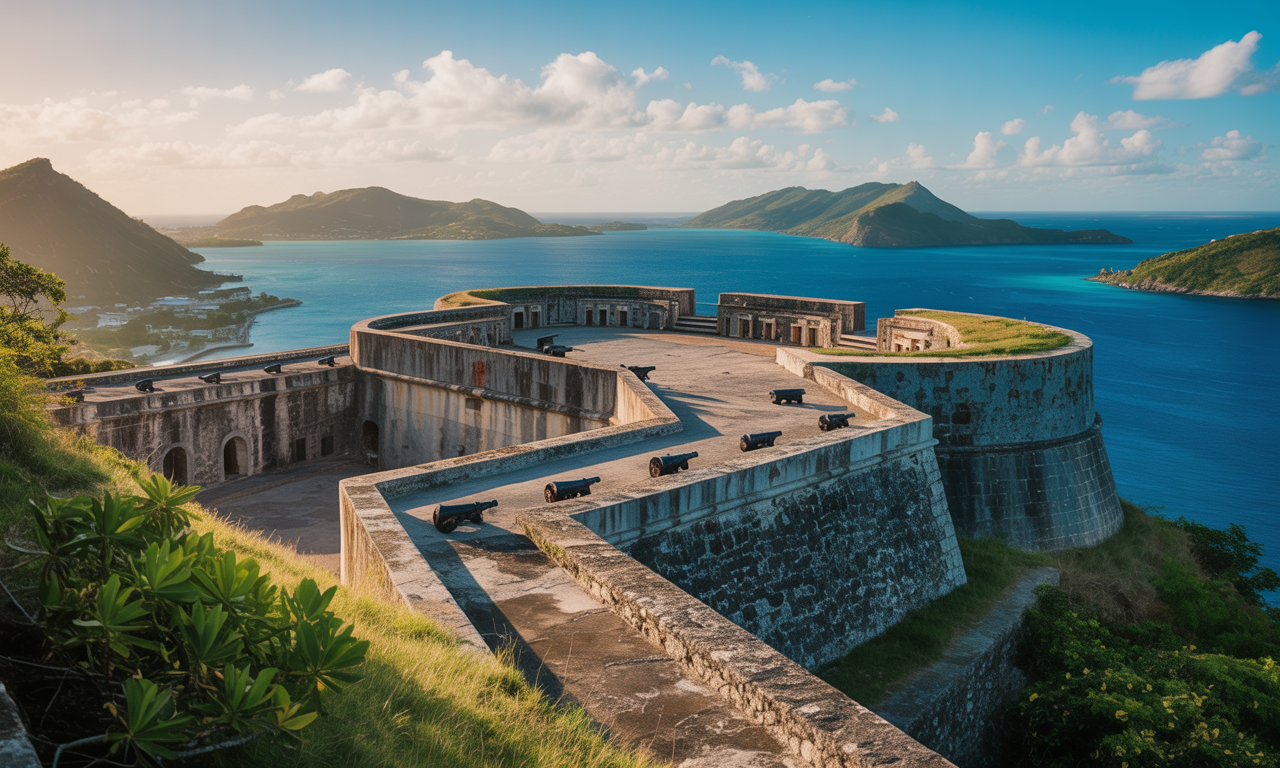 découvrez le fort napoléon, une forteresse emblématique surplombant les saintes, et plongez dans l’histoire fascinante de ce site incontournable offrant des panoramas exceptionnels et un voyage au cœur du patrimoine guadeloupéen.