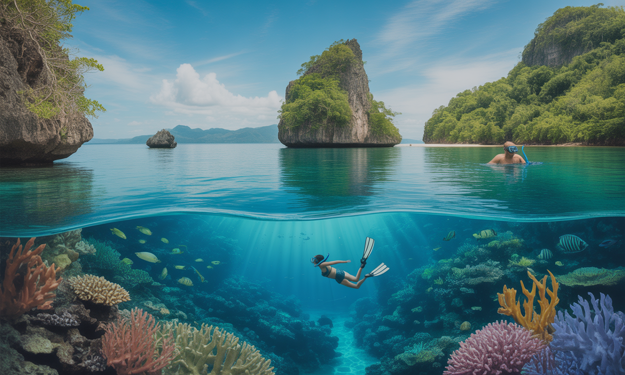 découvrez honda bay à puerto princesa : un paradis de plages de sable blanc et d'îles magnifiques. plongez dans des eaux cristallines pour une expérience de snorkeling inoubliable. suivez nos conseils pratiques pour profiter pleinement de cette aventure inégalée au cœur des philippines.