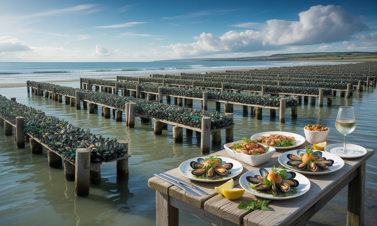 découvrez tout sur les moules de bouchot : leur élevage, la saison idéale pour les déguster et des recettes iodées savoureuses. plongez dans l'univers de cette spécialité marine incontournable!
