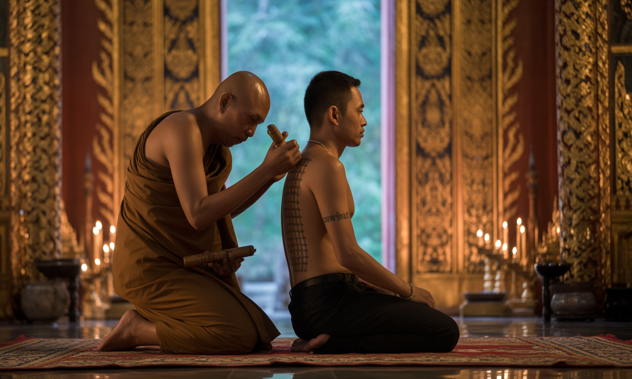 découvrez les fascinants tatouages sacrés thaïlandais sak yant, symbole de protection et de spiritualité. explorez leur riche symbolisme, les rituels ancestraux qui les entourent et l'impact profond de ces œuvres d'art sur le corps et l'âme.