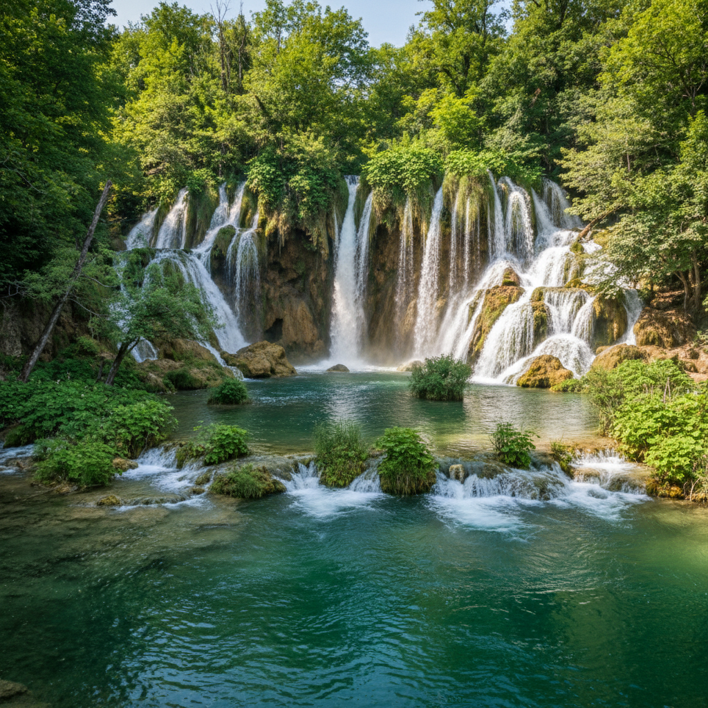 découvrez le parc national de krka en croatie, célèbre pour ses cascades spectaculaires, ses monastères historiques et sa nature préservée. un lieu idéal pour les amoureux de paysages naturels et d’histoire.