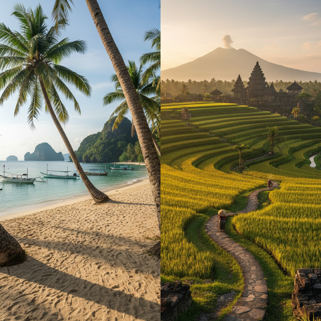 découvrez les différences entre la malaisie et l'indonésie pour votre prochain voyage : plages, culture, cuisine et activités. comparez les atouts touristiques de chaque destination pour choisir l'escapade idéale en asie du sud-est.