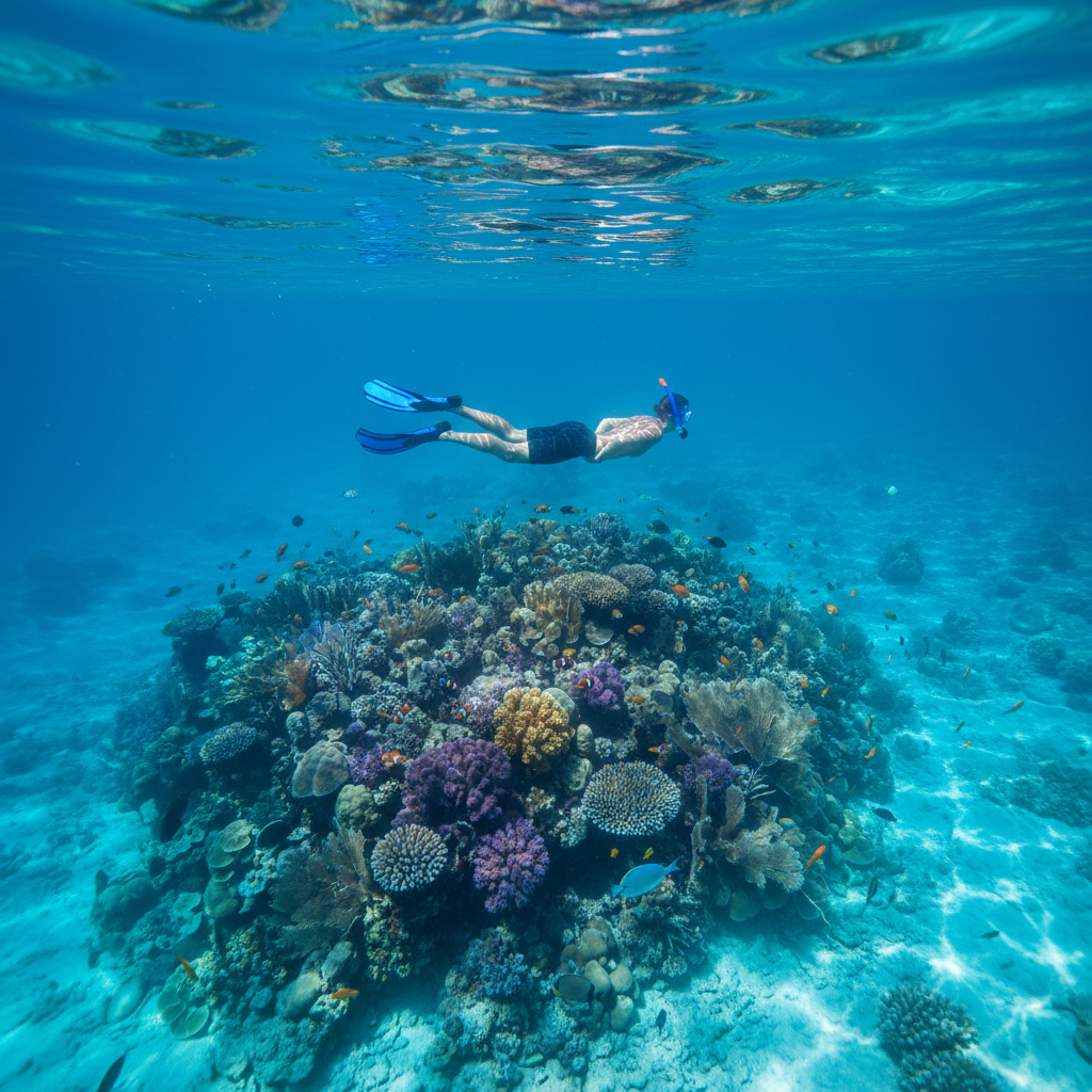 envie d’explorer la vie sous-marine ? découvrez les meilleures destinations de snorkeling pour admirer des fonds marins exceptionnels et observer une faune aquatique fascinante lors de votre prochain voyage !