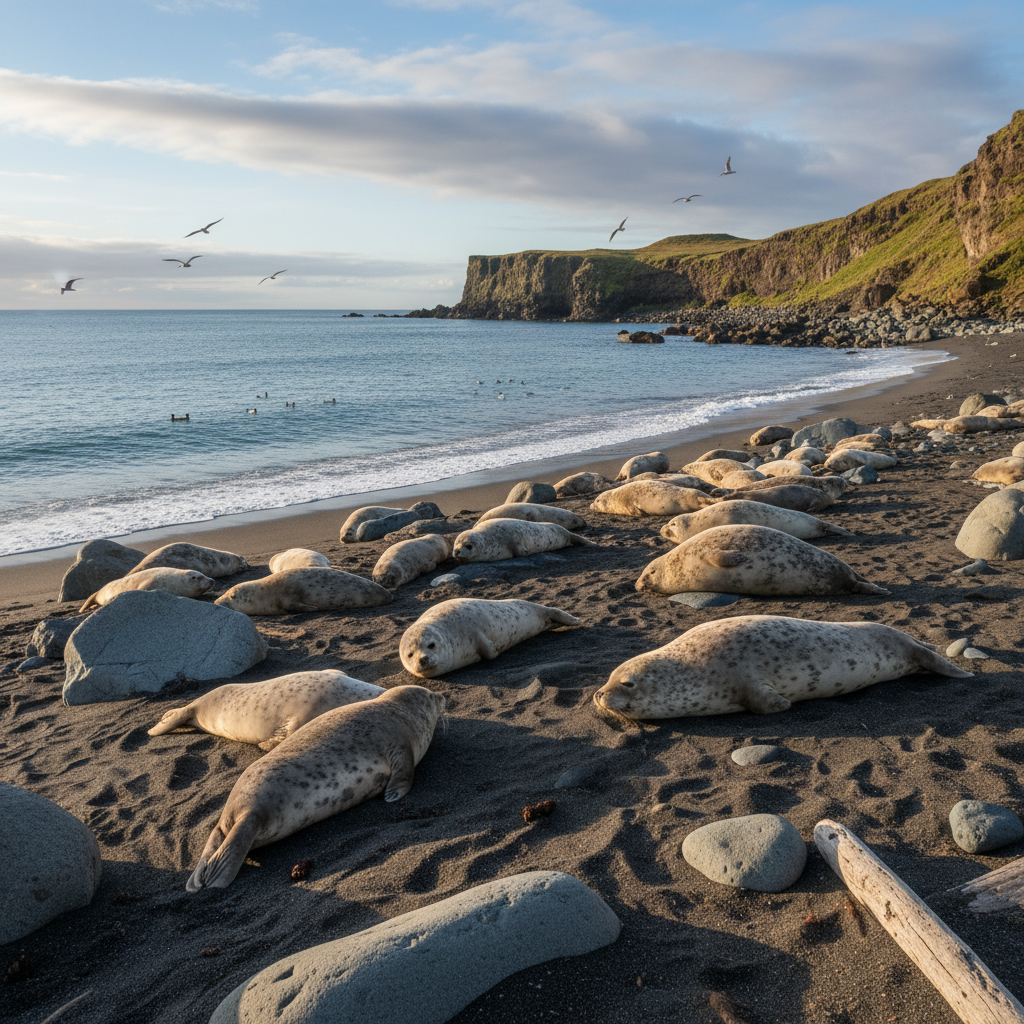 découvrez pourquoi ytri tunga, célèbre plage d’islande, attire les amoureux des animaux. un lieu idéal pour observer des phoques et profiter d’une faune exceptionnelle dans un cadre naturel unique.