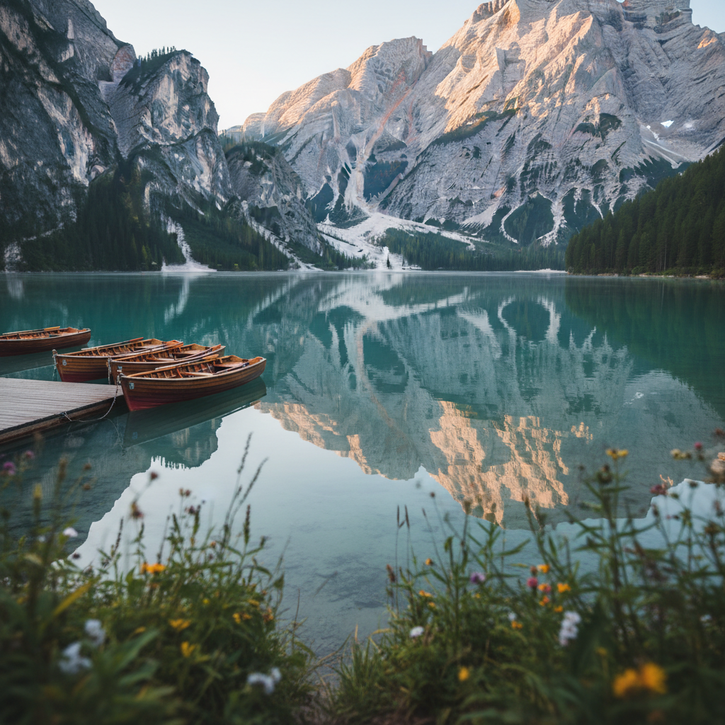 découvrez le lago di braies en italie, un joyau naturel captivant alliant paysages à couper le souffle et une fréquentation touristique riche. explorez ses eaux cristallines et ses sentiers pittoresques pour une expérience inoubliable.