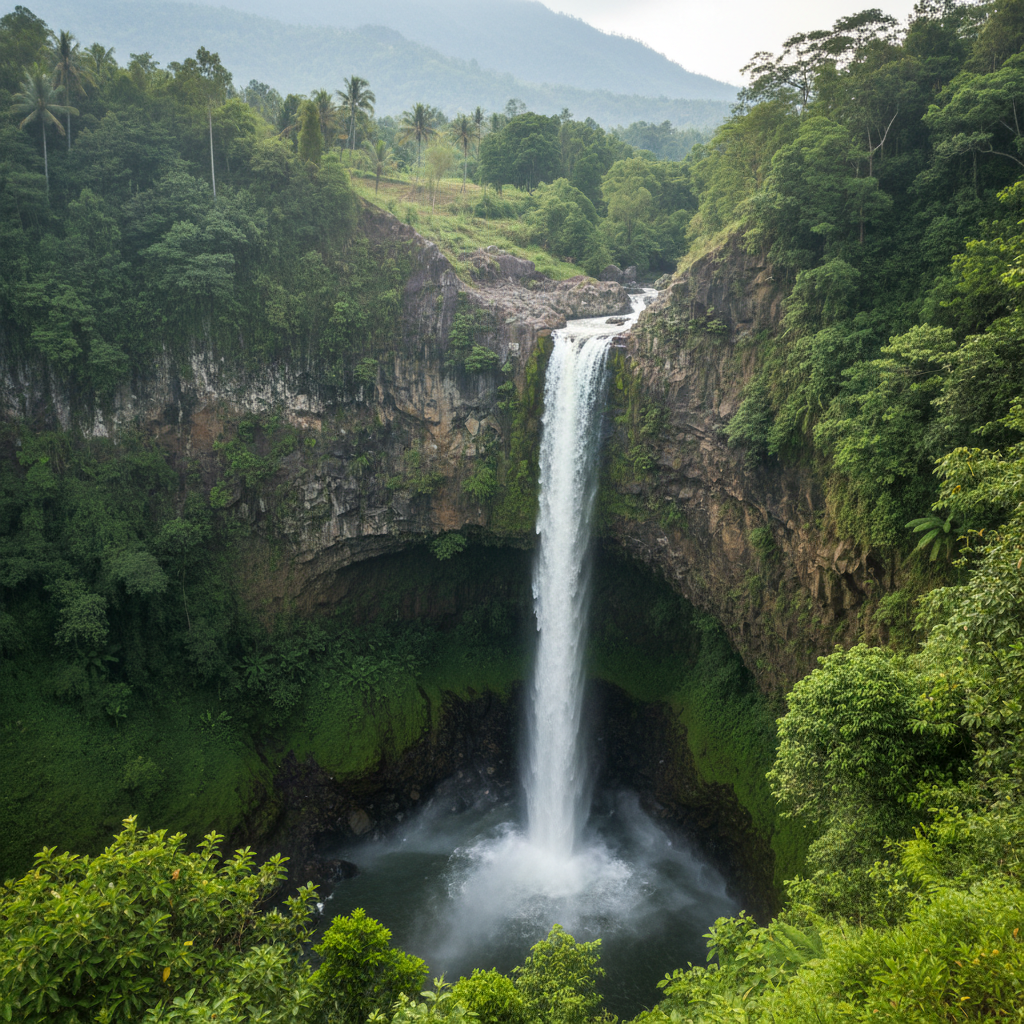 explorez la magnifique cascade de sipiso-piso, joyau naturel du nord de sumatra, avec ses chutes impressionnantes et ses paysages à couper le souffle.