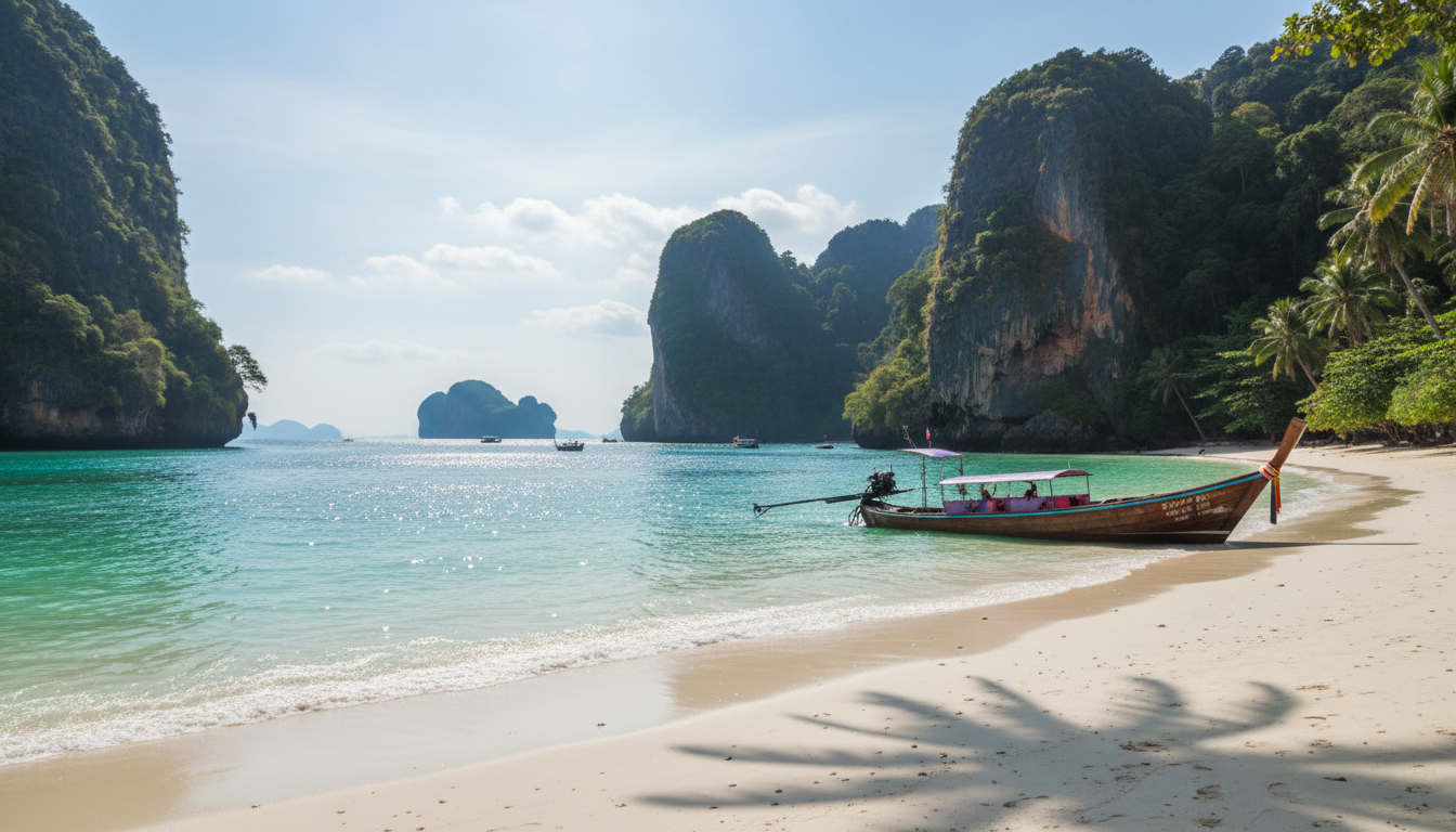 découvrez ao nang, un joyau étincelant niché au cœur de la province de krabi, offrant plages paradisiaques, paysages époustouflants et activités inoubliables pour tous les voyageurs.