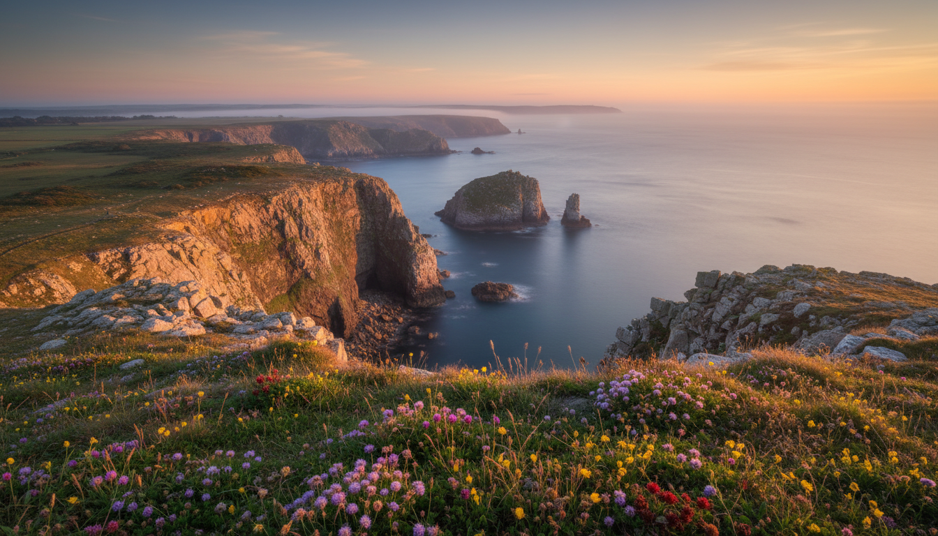 découvrez la beauté spectaculaire de la presqu'île de crozon à travers ses panoramas majestueux, entre falaises impressionnantes et paysages marins à couper le souffle.