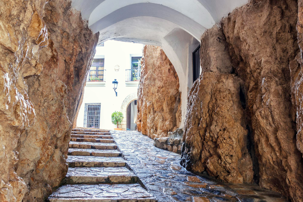 une ruelle en andalousie