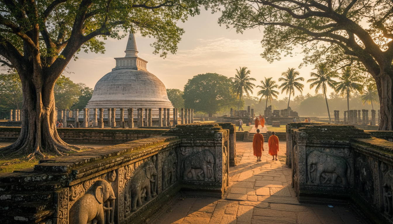 découvrez anuradhapura, joyau historique du sri lanka, où les ruines antiques et la richesse culturelle offrent un voyage inoubliable au cœur du patrimoine mondial.