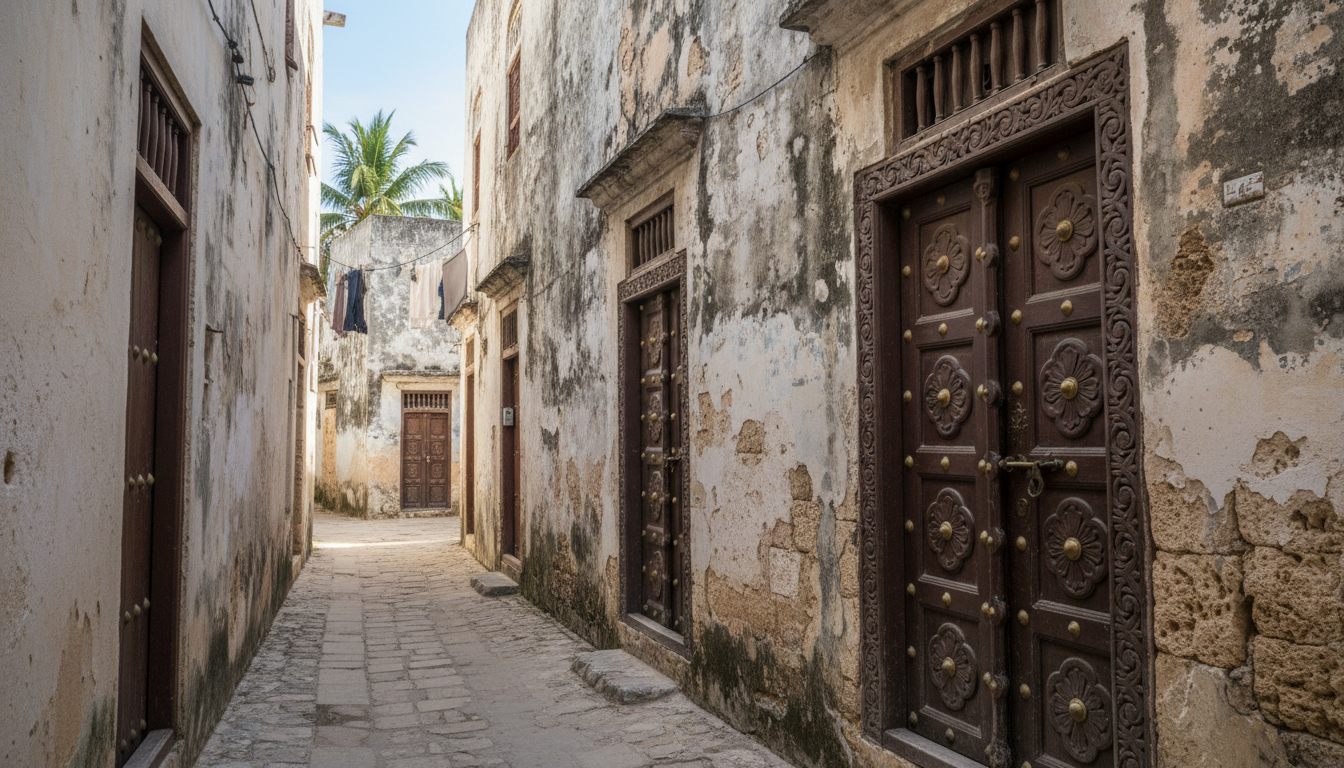 découvrez stone town, le trésor architectural emblématique de zanzibar, avec ses ruelles historiques, ses bâtiments en pierre unique et son riche patrimoine culturel.