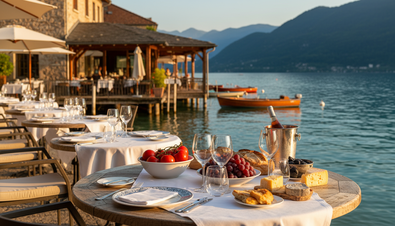 partez pour une escapade gourmande à aix-les-bains et découvrez les meilleurs restaurants en bordure du lac du bourget, entre saveurs authentiques et vue panoramique.