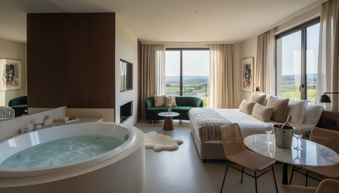 découvrez nos suites de luxe en occitanie, l'ultime escapade romantique pour un séjour inoubliable en couple alliant confort, charme et sérénité.