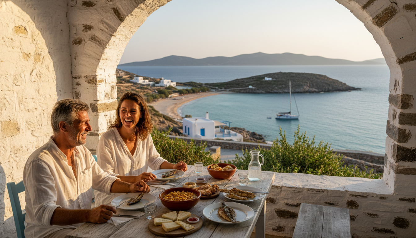 découvrez sifnos, une île grecque authentique, à travers notre guide complet pour des aventures inoubliables et des délices culinaires uniques. explorez ses plages, villages pittoresques et spécialités locales.