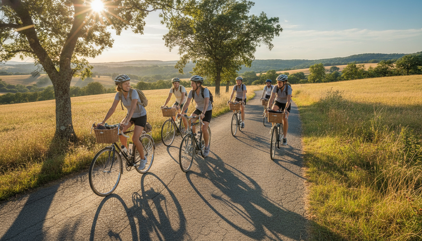 profitez pleinement de vos vacances en explorant paysages et villages à vélo. louez un vélo facilement et découvrez le bonheur de pédaler sous le soleil pour une expérience inoubliable.