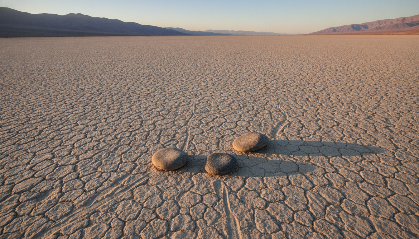 découvrez le guide ultime de racetrack playa, site emblématique de la vallée de la mort, et explorez le mystère fascinant des pierres mouvantes. conseils, explications et anecdotes pour une visite inoubliable.