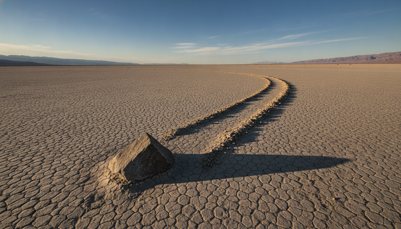 découvrez le guide ultime de racetrack playa, en californie, pour explorer les fascinantes pierres mouvantes de la vallée de la mort. apprenez leur mystère et préparez votre visite.