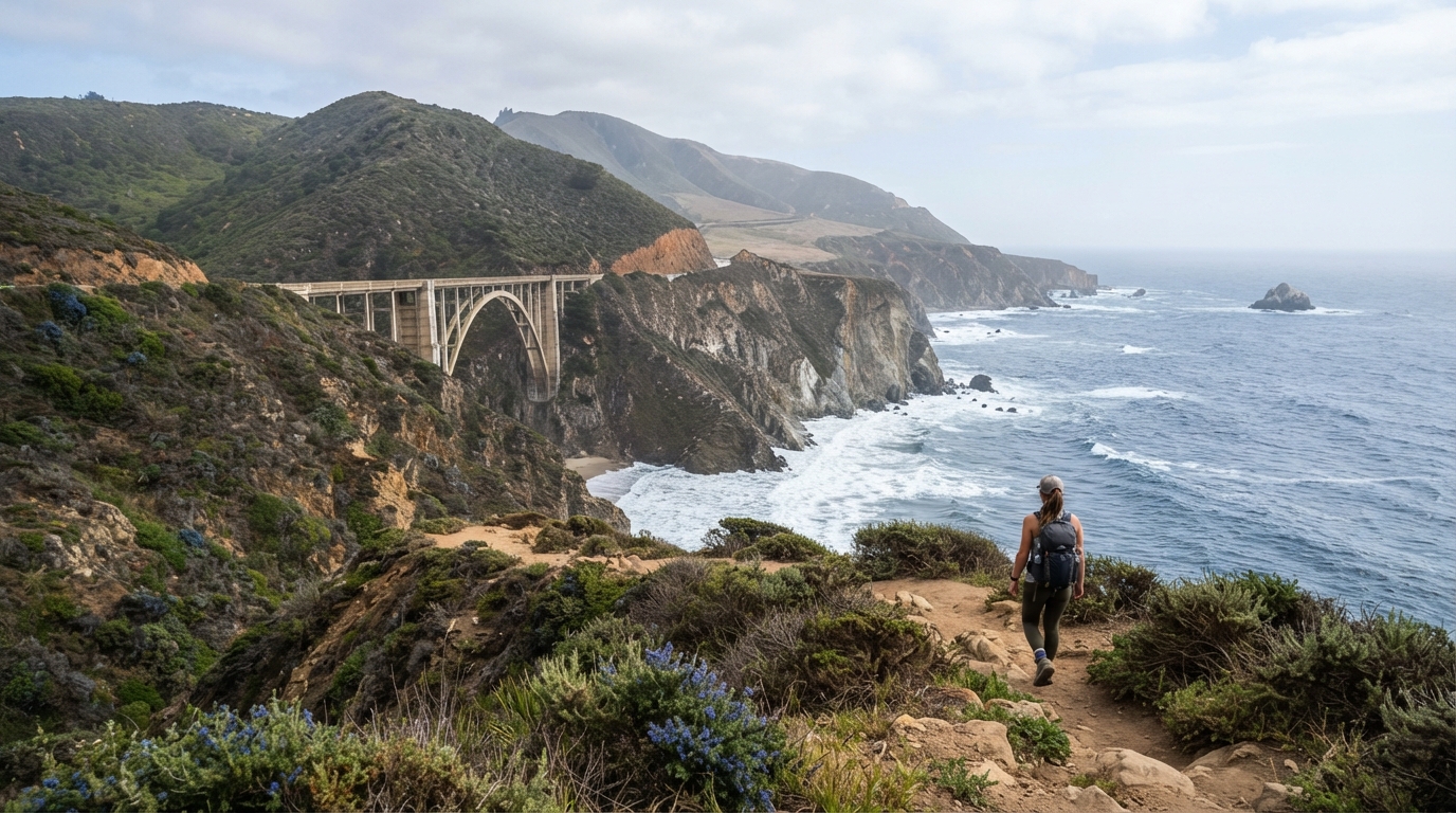 explorez big sur : paysages côtiers spectaculaires, routes panoramiques, randonnées et plages sauvages. découvrez les incontournables et activités à ne pas manquer.