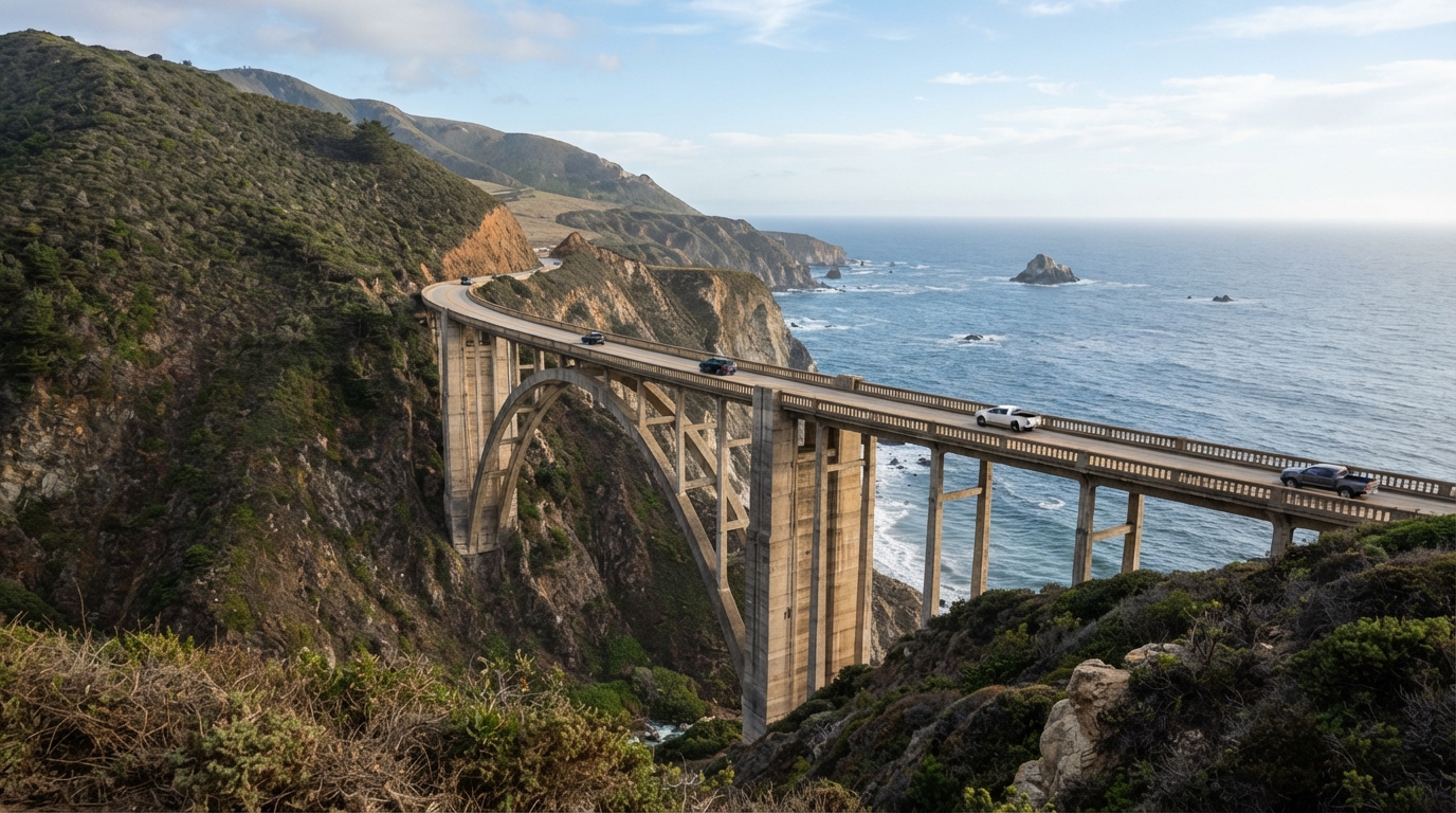 explorez big sur : falaises spectaculaires, plages sauvages, randonnées et panoramas côtiers. découvrez les incontournables et activités à ne pas manquer.